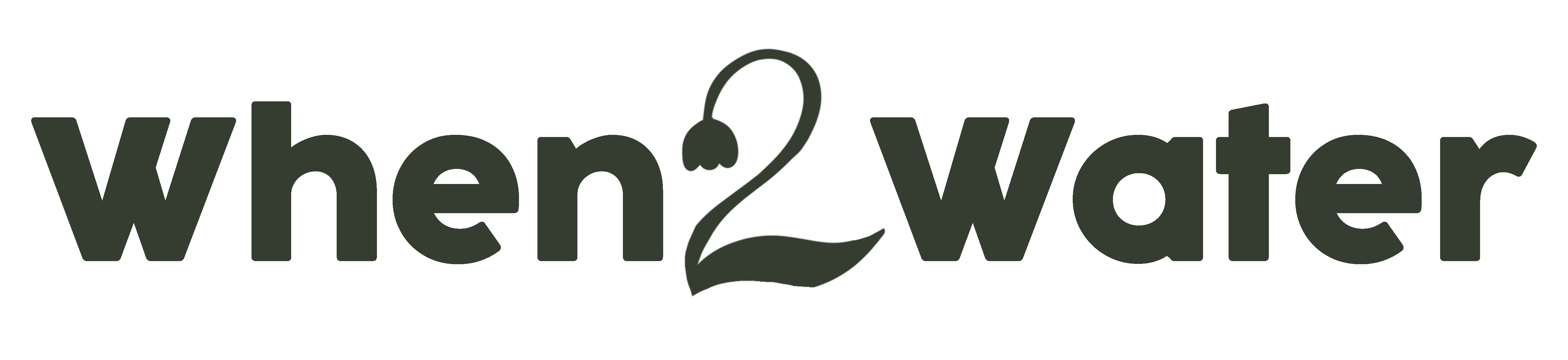 When2Water Logo